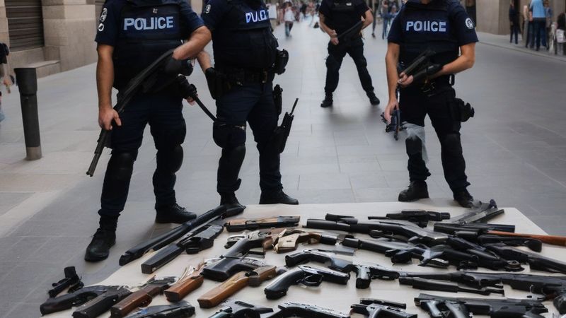 13 затриманих у ході операції проти вогнепальної зброї в Барселоні
