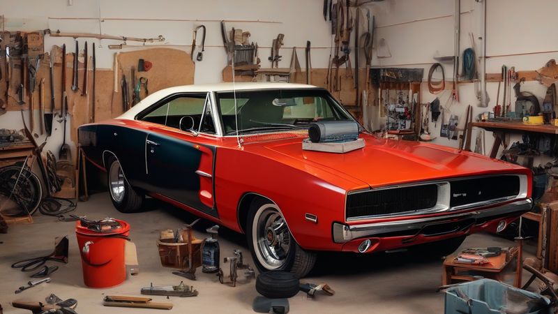 96-річний американець відновив свій Dodge Charger після 30 років