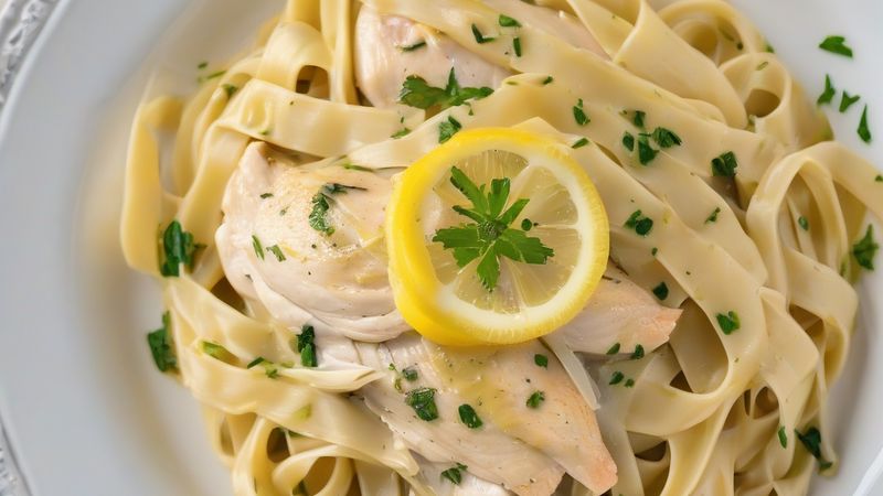 Альбоніги з курки з лимонним соусом