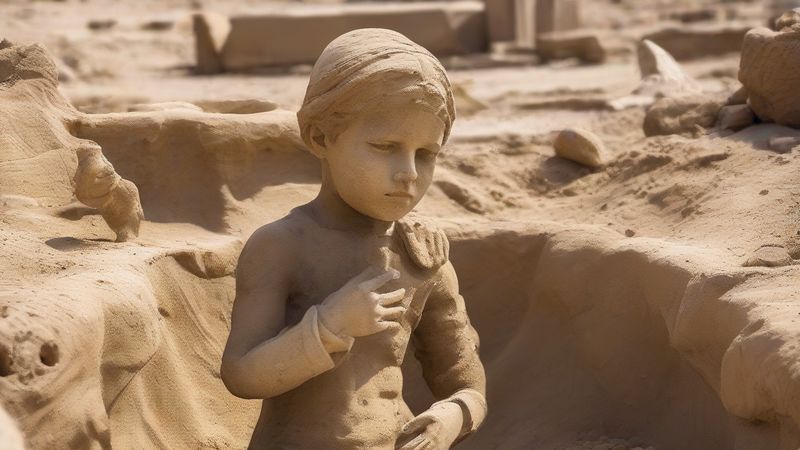 Археологи виявили втрачену статую дитячого віку в Ізраїлі