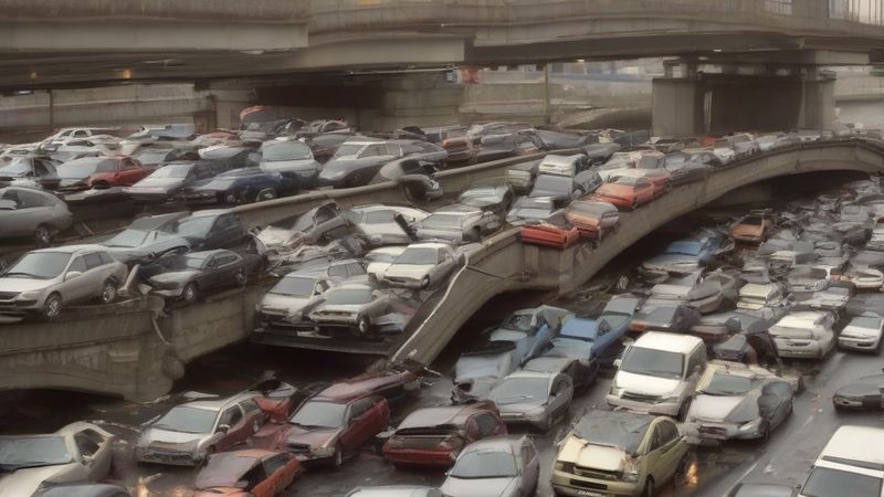 Два ДТП на мостах у Севільї паралізують рух