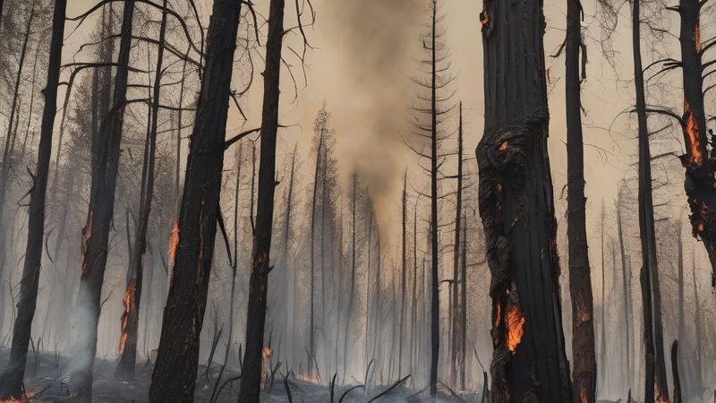 Фіскальність відкриває справу щодо лісової пожежі у Лос-Гаррес
