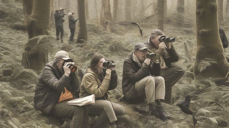 Фото вчених, що слідкують за птахами, виграло премію Nature