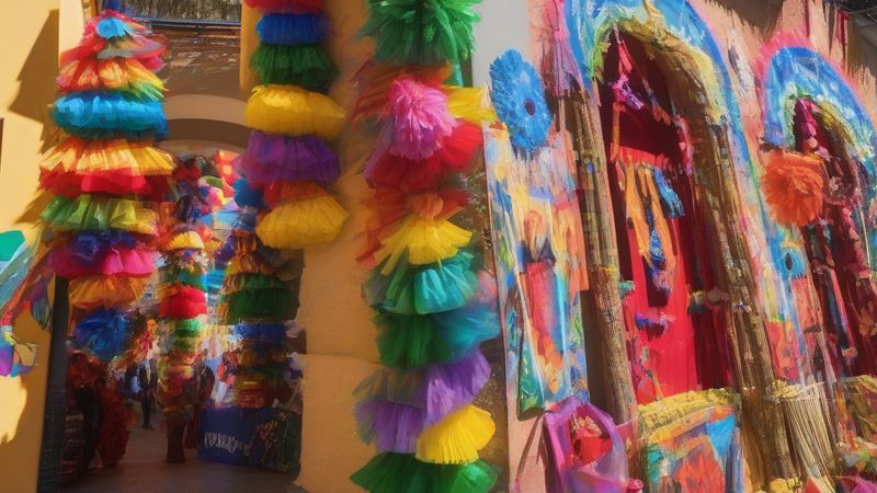 Іронія та критика на святі Los Mayos в Алхамі