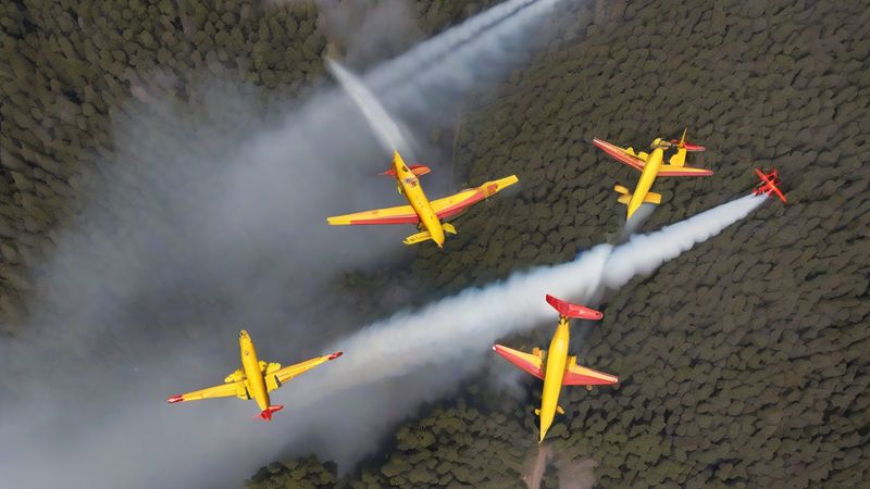 Іспанія розгортає найбільшу кампанію проти лісових пожеж