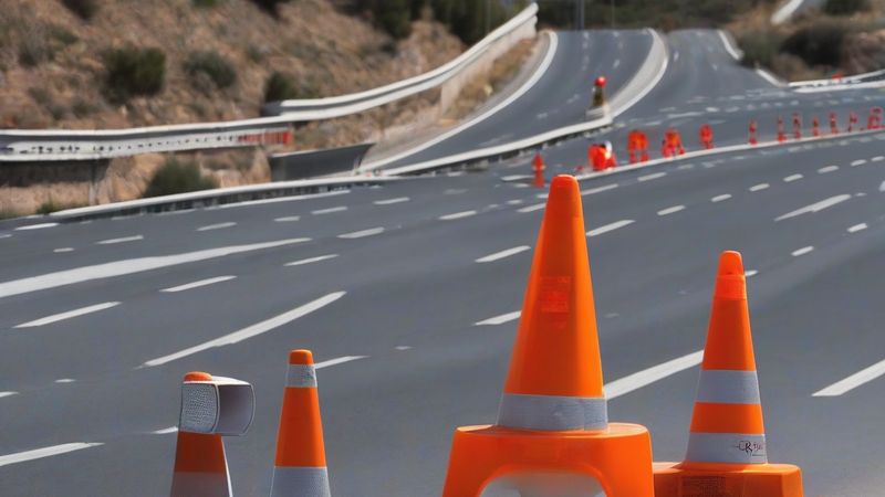 Іспанія впроваджує розумні конуси на дорогах
