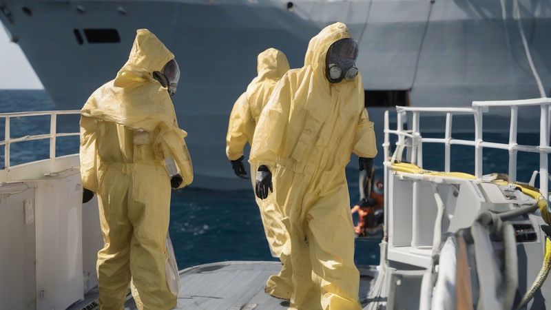 Іспанців з крейсера евакуюють через висип вірусу