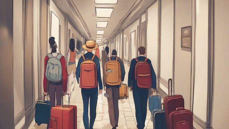 Клієнти Booking.com ночували у коридорах готелю в Барселоні