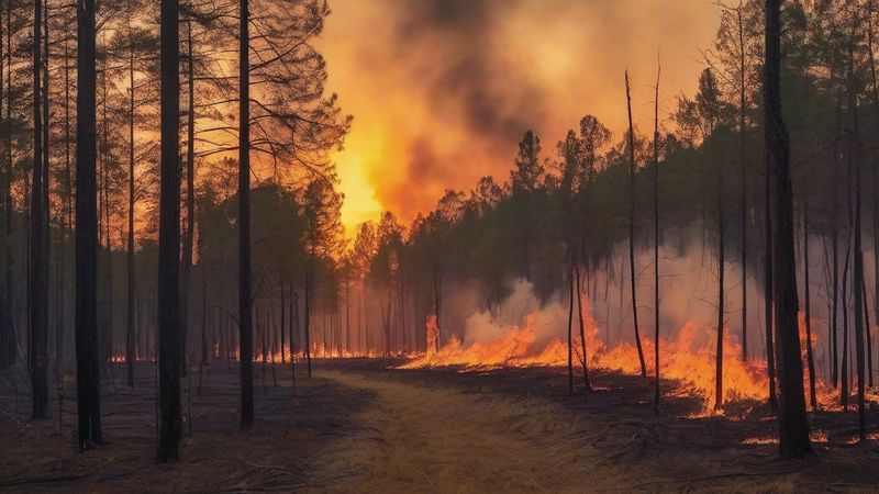 Контрольовані випалювання знижують ризик лісових пожеж на 92%