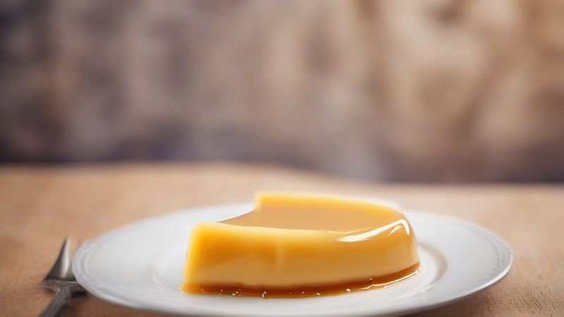 Легкий рецепт класичного фланну з ваніллю