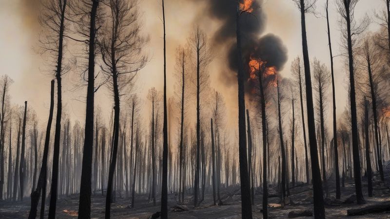 Лісові пожежі в Кастилії та Леоні: вогонь попереджає про катастрофічне літо