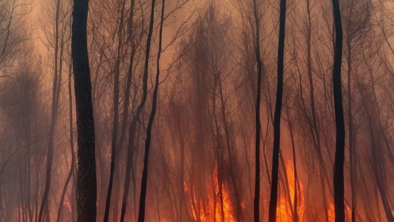 Лісові пожежі загрожують національному парку Доньяна