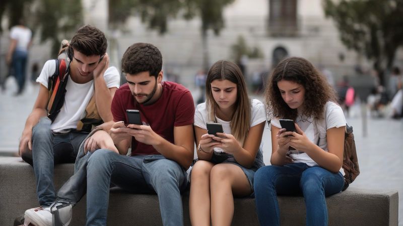 Молодь в Іспанії підсівла на інтернет
