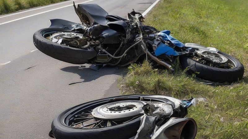 Мотоцикліст важко травмований після падіння у кювет