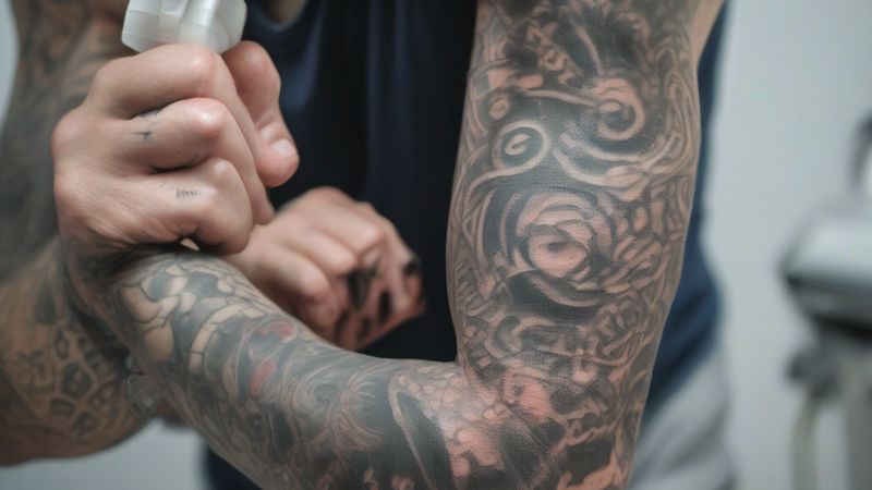 Найтатуйованіший чоловік Бразилії позбувається татуювань