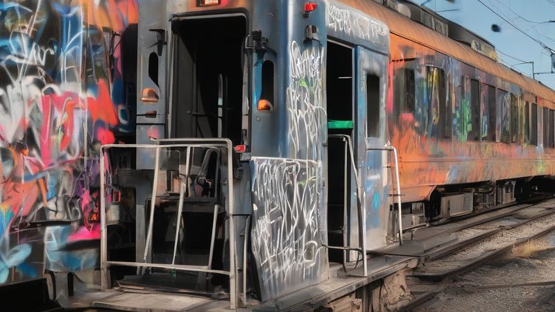 Новий засіб для боротьби з графіті на поїздах Rodalies