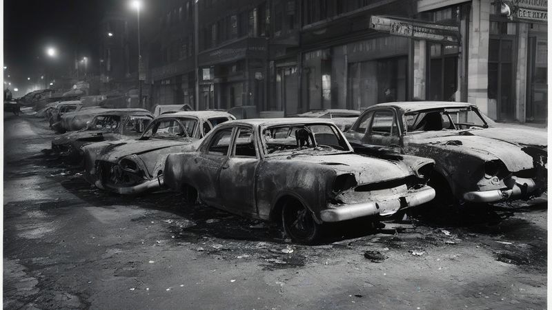 Піроломан знищив 14 авто на Ешамплі
