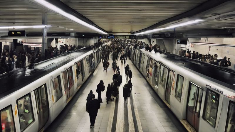 Рекорд пасажирів метро Барселони: понад 2 мільйони у день Сант-Жорді