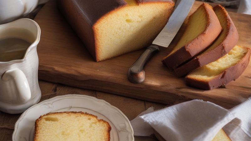 Рецепт класичного англійського бісквіта Madeira Cake