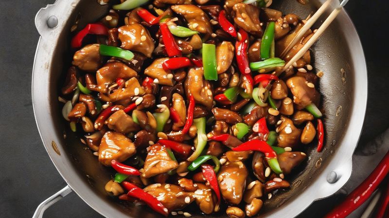 Рецепт китайського курча Kung Pao
