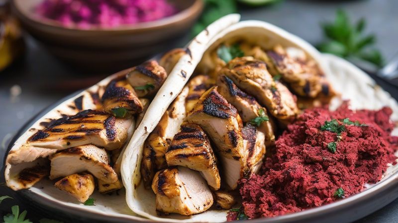 Рецепт смачного палестинського курчати з сумаксом