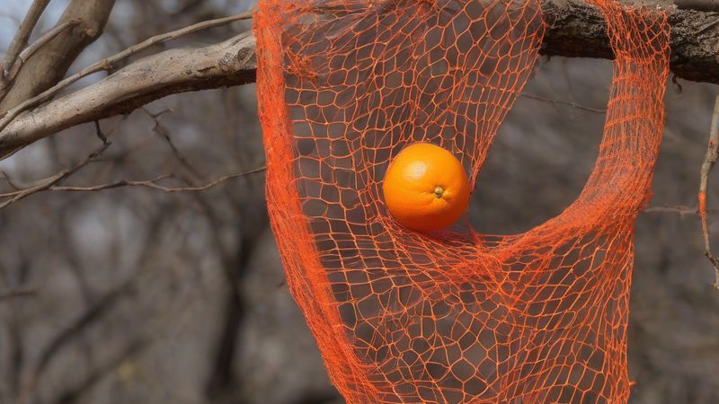 Секрет червоної сітки на апельсинах і мандаринах