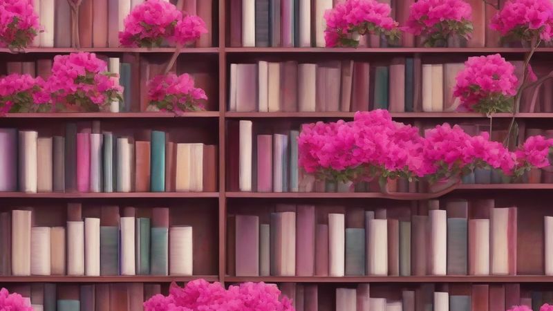 Таємний двір серед книжок та бугенвілій
