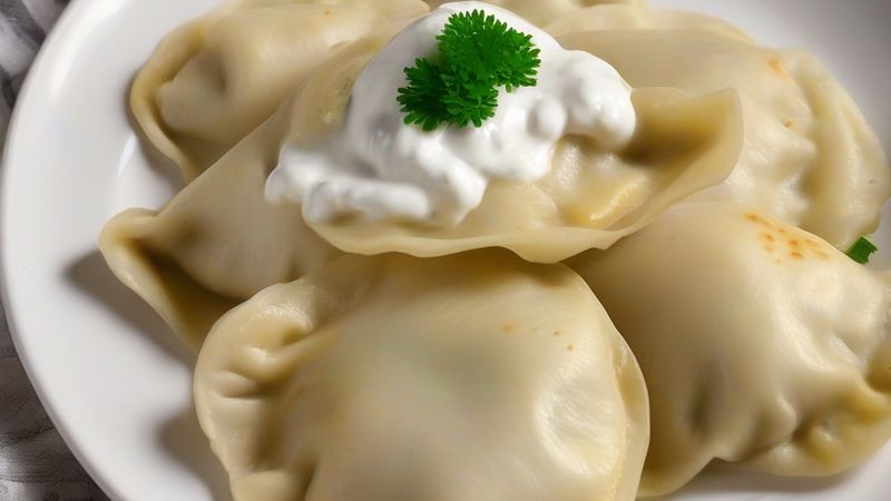 Традиційна польська страва: pierogi ruskie