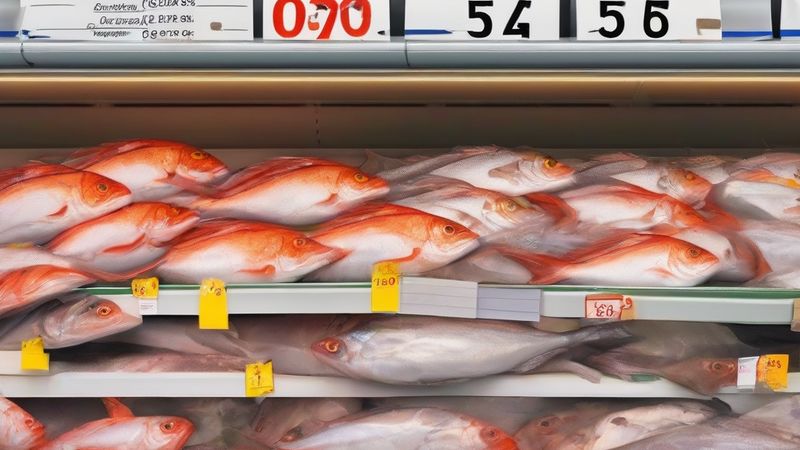 Ціни на рибу у супермаркетах вищі на 45%