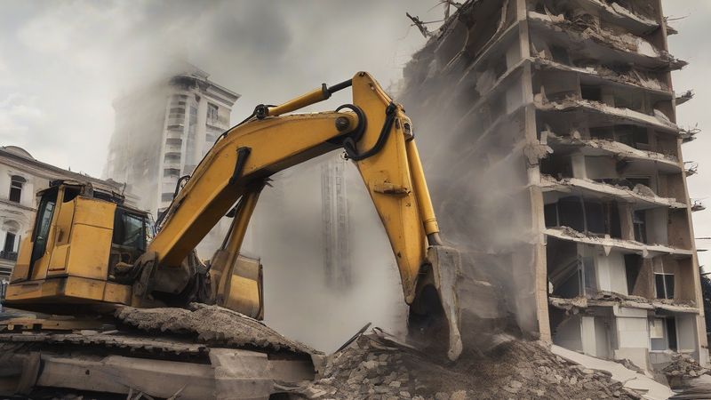 У Барселоні почали зносити аварійний будинок