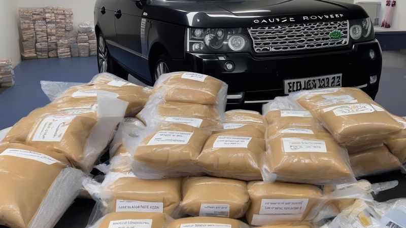 У Вальєкасі затримали Range Rover із 600 кг кокаїну