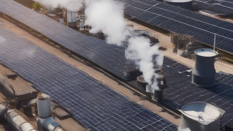 Вартість компаній із високим рівнем викидів CO2 втричі перевищує "зелені" компанії