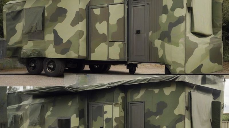 Відкрито секретний будинок на колесах у вигляді вантажу
