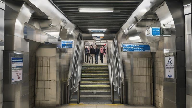 Відкрито станції метро після міси Папи
