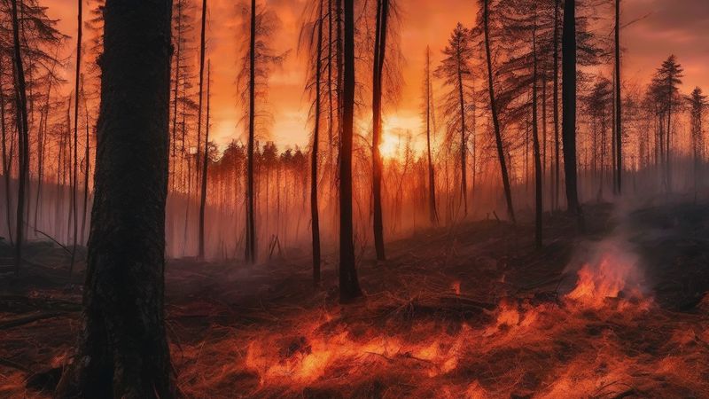 Європа під ударом спеки та лісових пожеж