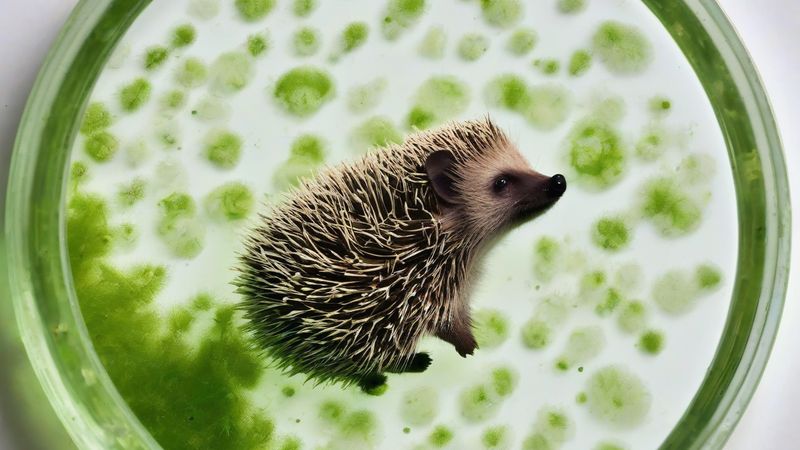 Їжкові дивовижно успадковують корисні властивості мікроскопічних водоростей