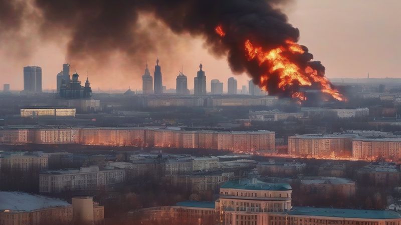 Зеленський: "Якщо Україна загориться, то і Москва не врятується"