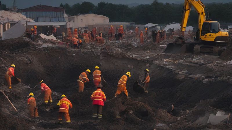 Жінка посміхалася під час порятунку з-під землі
